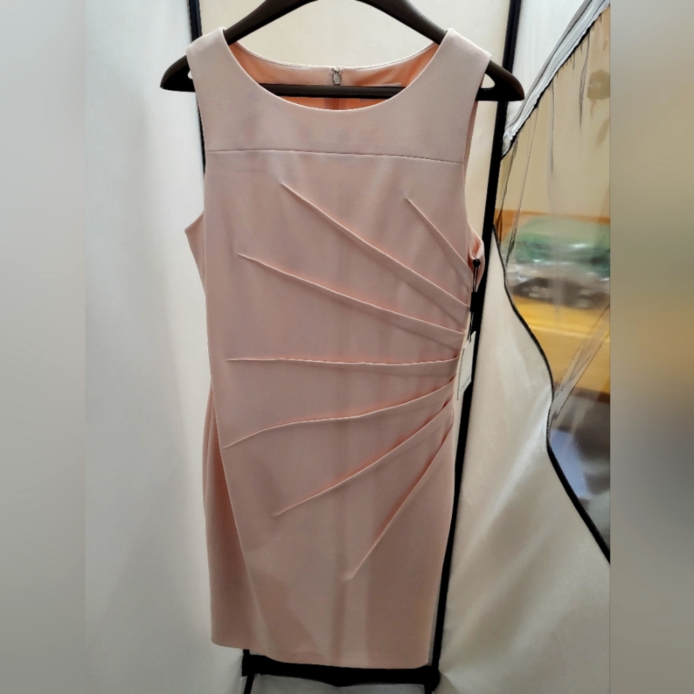 Calvin Klein Size 8 brand new pink/peach dress